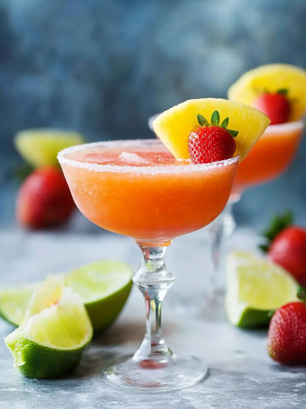Frozen Strawberry Mango Margaritas for the Ultimate Summer Chill 4 Frozen Strawberry Mango Margaritas