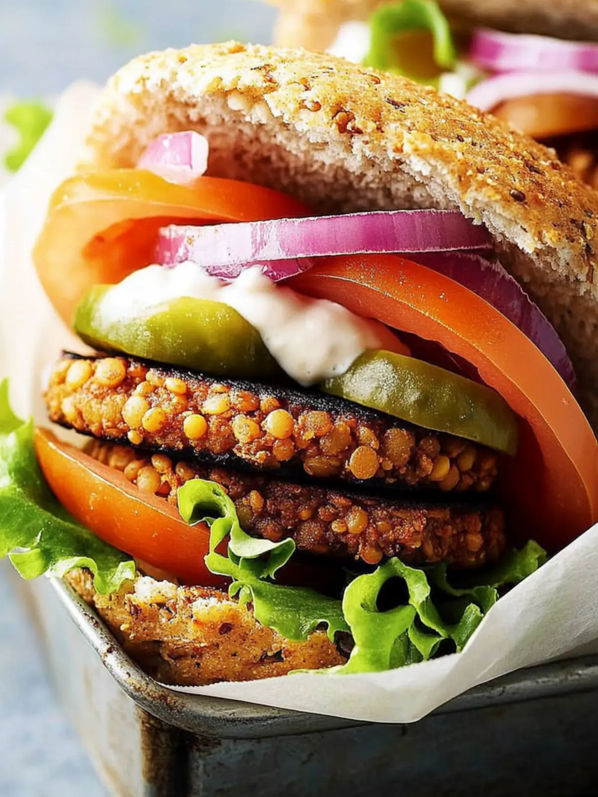 Savor Cumin-Spiced Lentil Burgers for a Healthy Twist 5 Cumin-Spiced Lentil Burgers