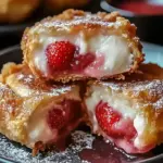 Indulgent Deep-Fried Strawberry Cheesecake Pies You’ll Love 9 Indulgent Deep-Fried Strawberry Cheesecake Pies to Savor