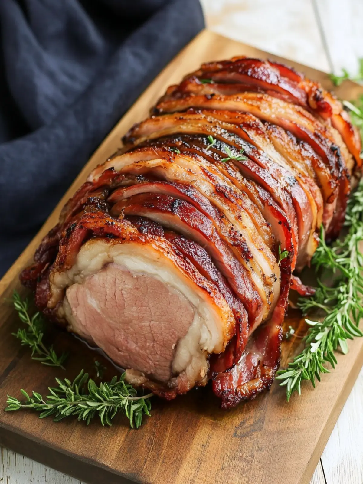 Bacon Wrapped Pork Loin That Will Wow Your Dinner Guests 3 Bacon Wrapped Pork Loin
