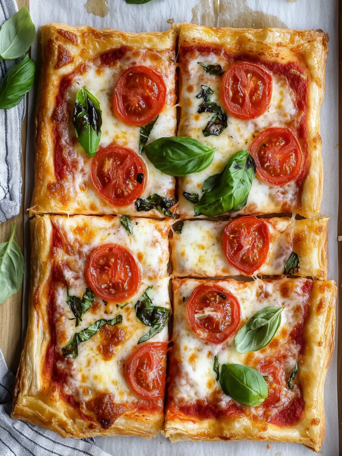Crispy Puff Pastry Pizza: Quick & Easy Family Delight 4 Puff Pastry Pizza
