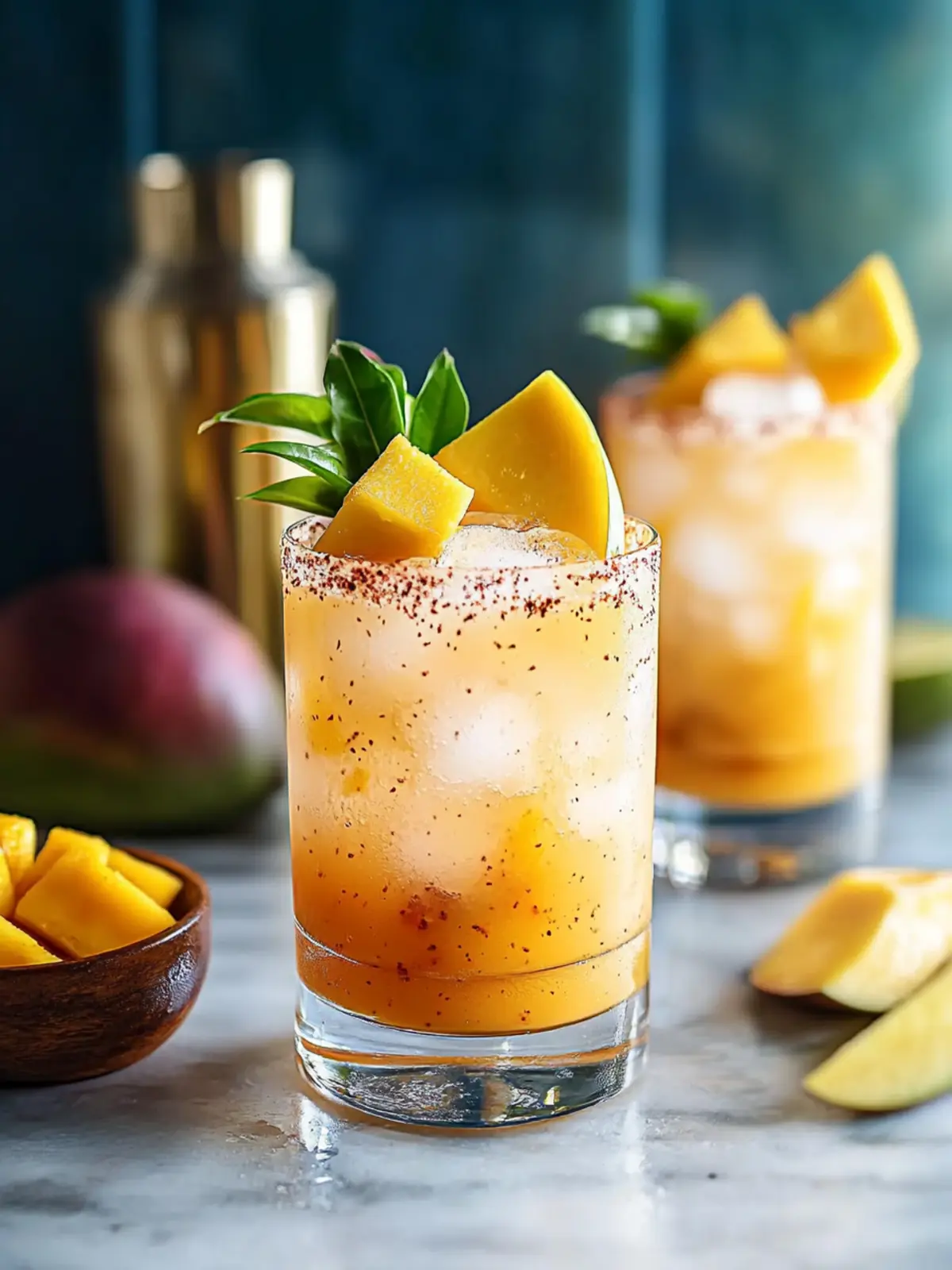 Shake Up Fun with This Spicy Mango Sake Rum Cocktail 3 Spicy Mango Sake Rum Cocktail