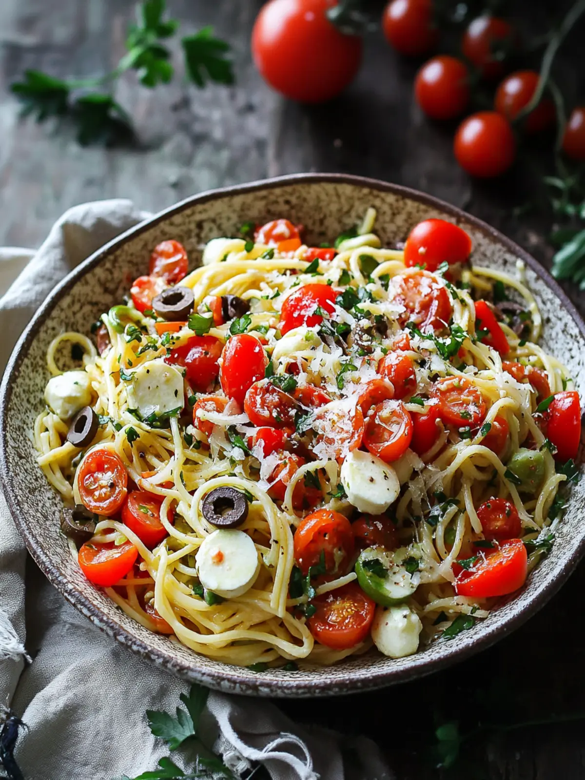 Bright & Zesty Spaghetti Salad Ready in Just 20 Minutes 2 Spaghetti Salad