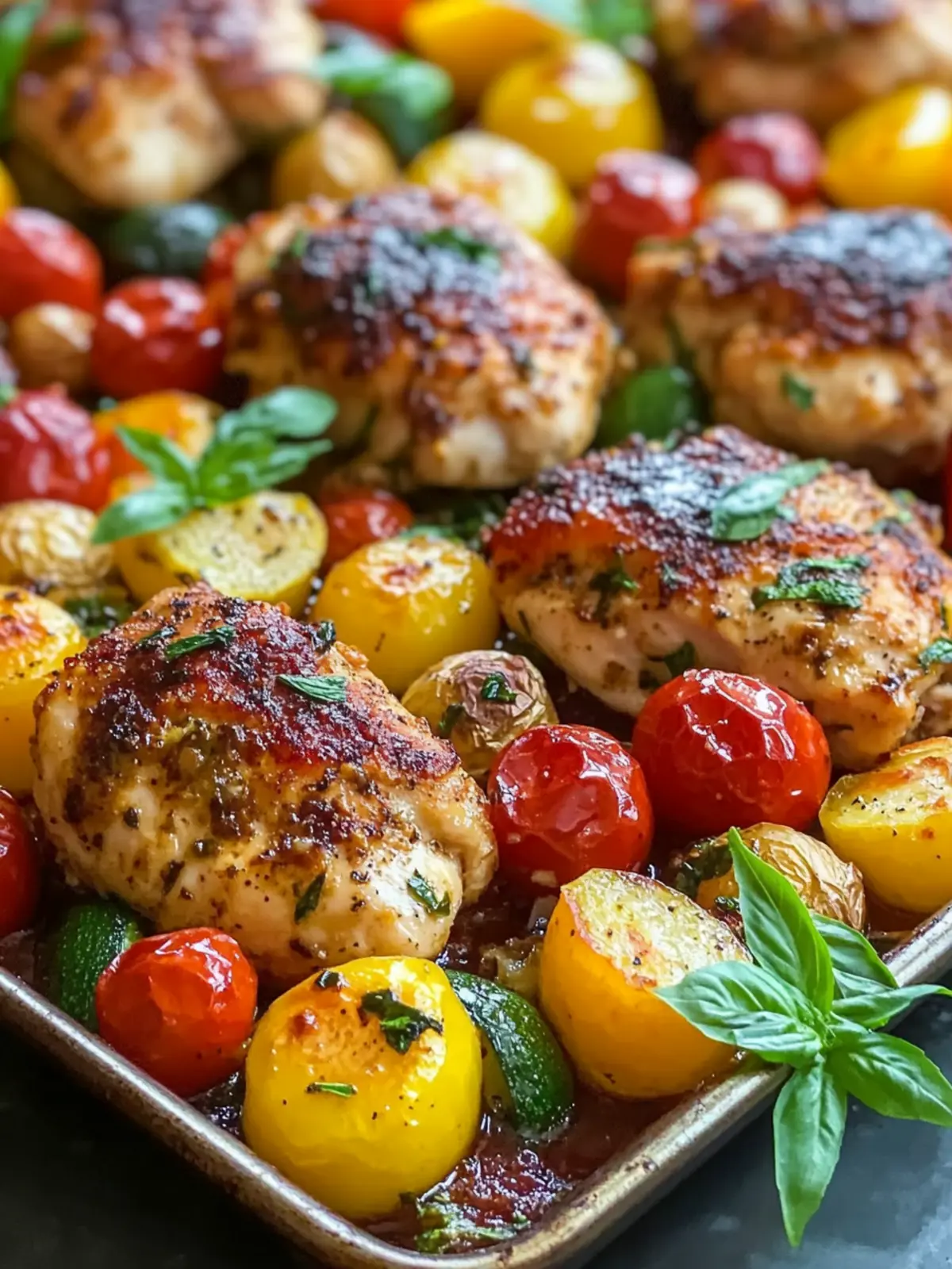 Easy Mediterranean Diet Sheet Pan Chicken and Veggies Recipe 4 Easy Mediterranean Diet Sheet Pan Chicken and Vegetables Recipe for Quick Healthy Meals