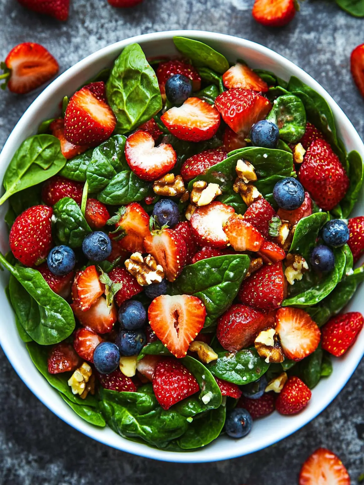 15-Minute Strawberry Spinach Salad: A Fresh Flavor Boost! 5 15-Minute Strawberry Spinach Salad