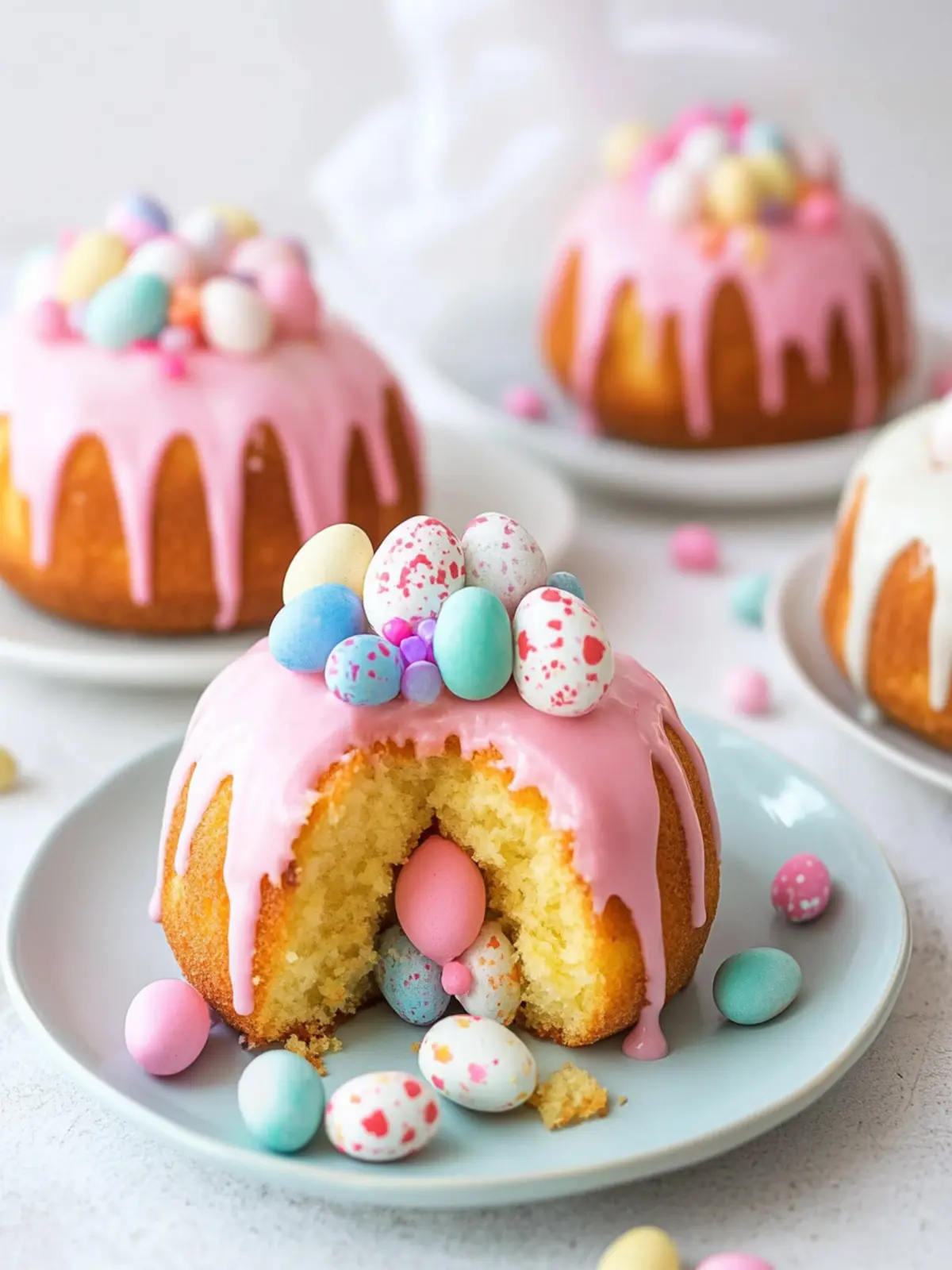 Surprise Inside Mini Easter Bundt Cakes for a Sweet Twist 2 Surprise Inside Mini Easter Bundt Cakes
