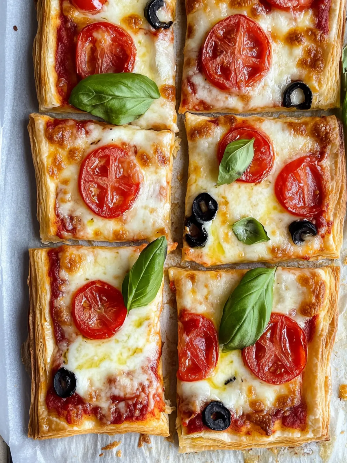 Crispy Puff Pastry Pizza: Quick & Easy Family Delight 3 Puff Pastry Pizza