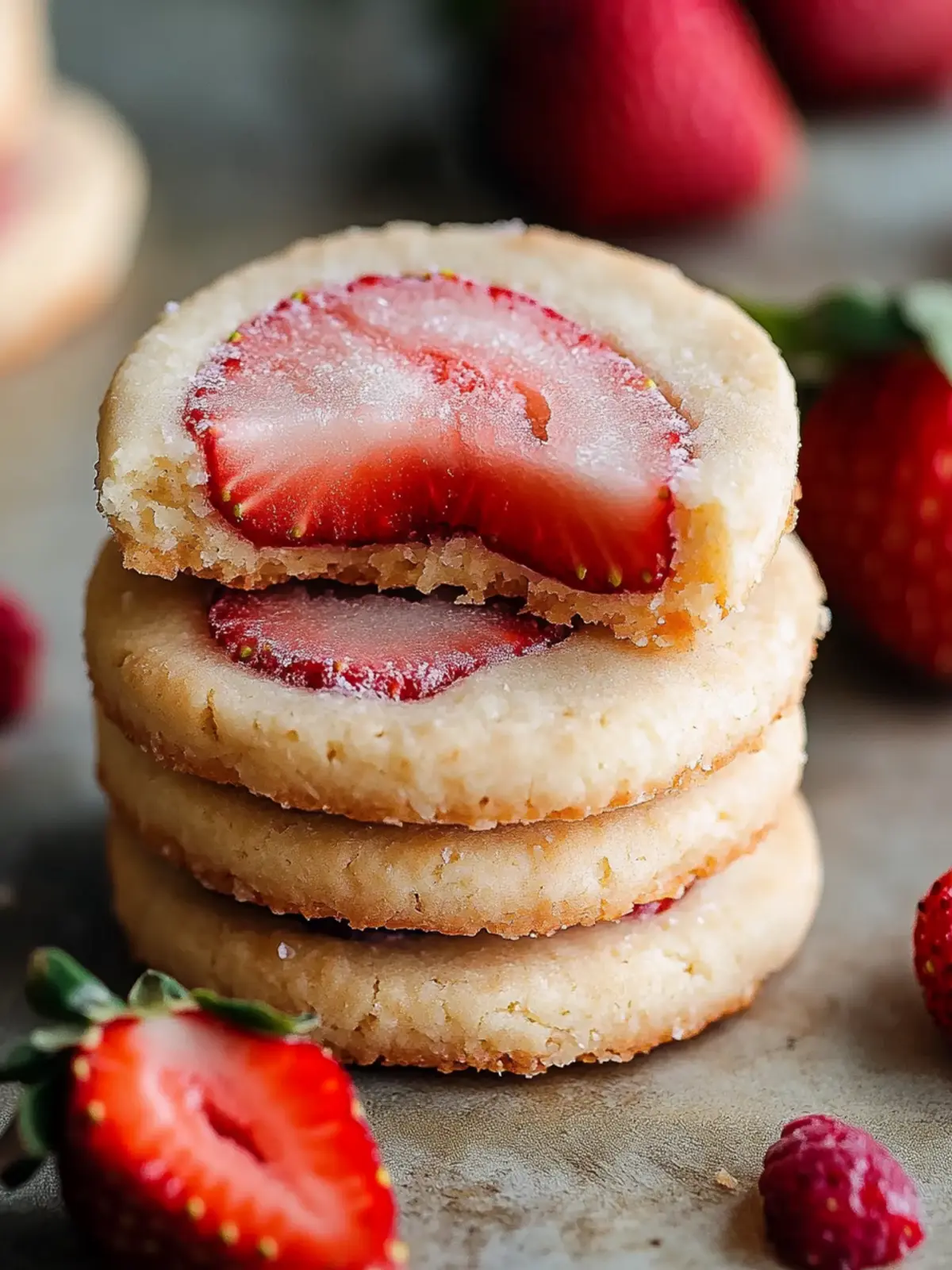 Easy Strawberry Shortbread Cookies – Your New Favorite Treat! 5 Easy Strawberry Shortbread Cookies- Deliciously Sweet Bites