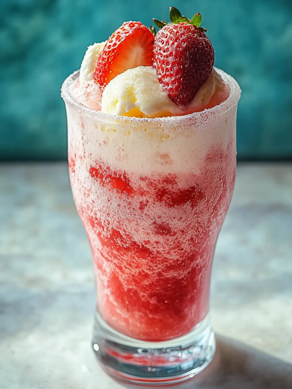 Sparkling Strawberry Float: Your Ultimate Summer Refreshment 4 Sparkling Strawberry Float
