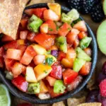 Fruit Salsa with Cinnamon Chips: A Refreshing Summer Delight 9 Fruit Salsa with Cinnamon Chips