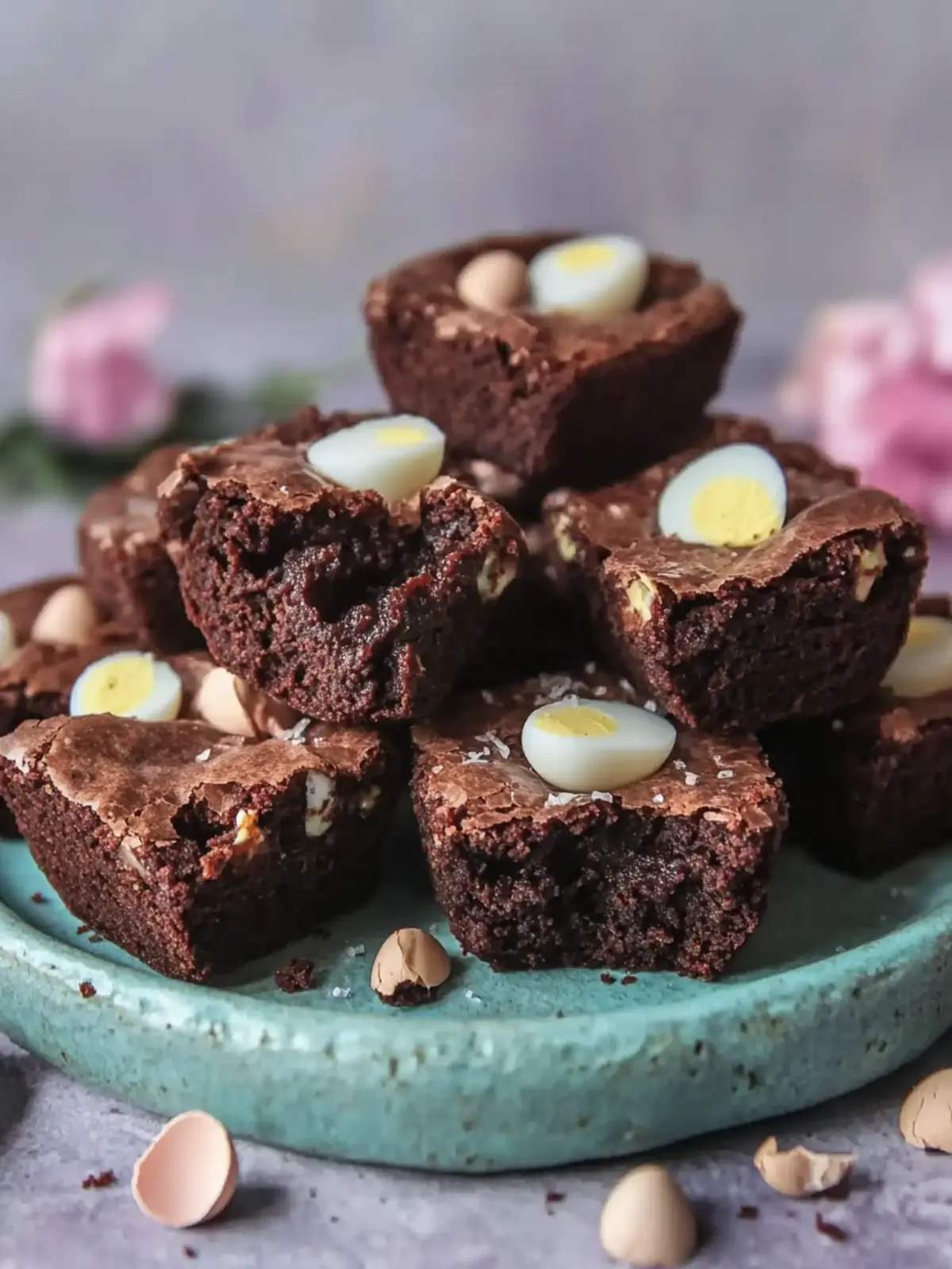Mini Egg Brownie Bites for a Joyful Spring Treat 2 Mini Egg Brownie Bites