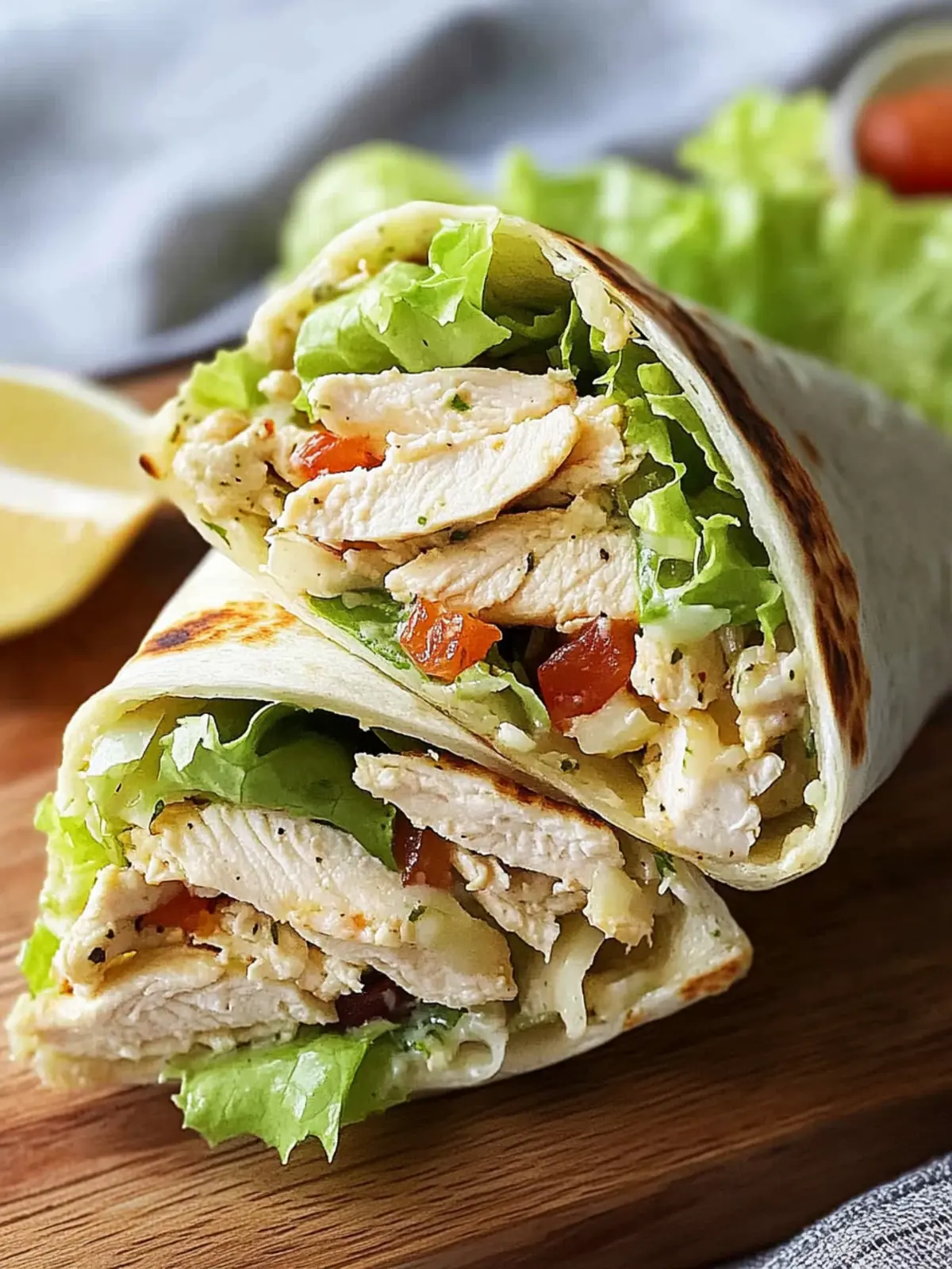 Ultimate Chicken Caesar Wraps for Busy Weeknights 5 Chicken Caesar Wrap