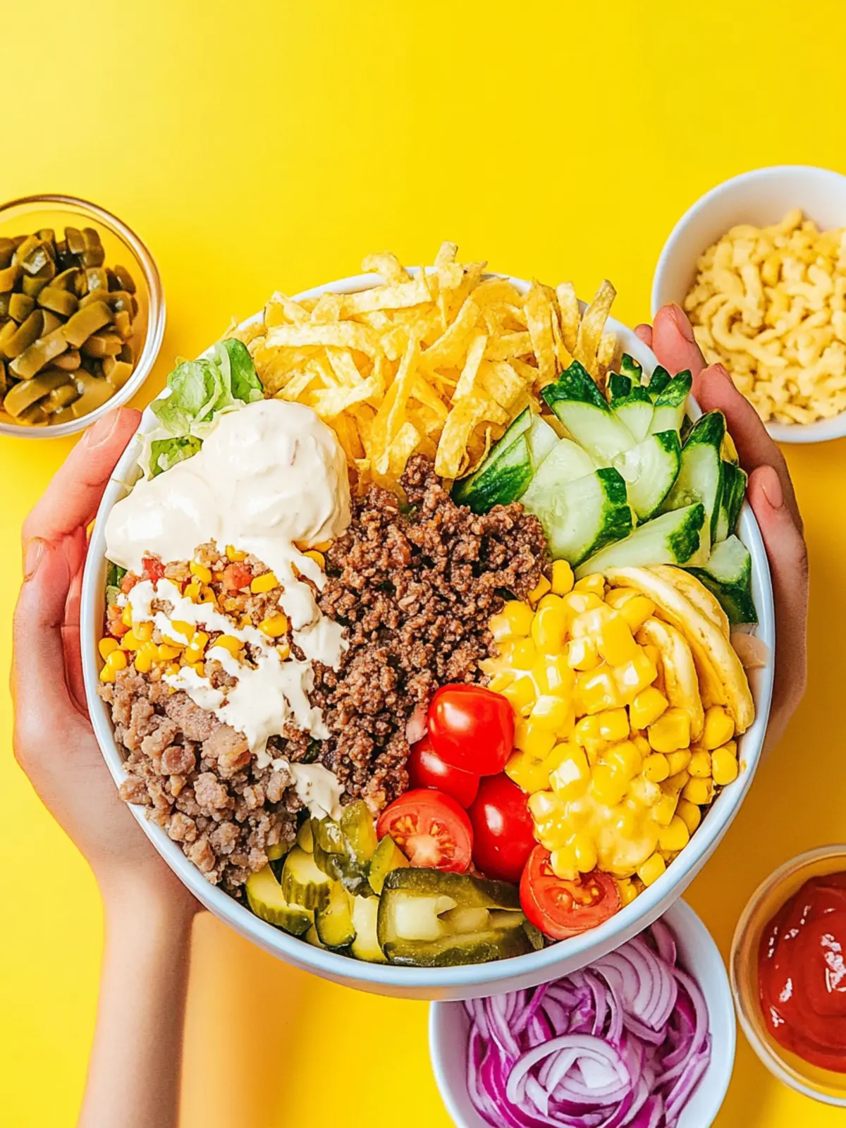 Big Mac Bowls: Your Healthier Fast Food Fix in 25 Minutes 3 Big Mac Bowls