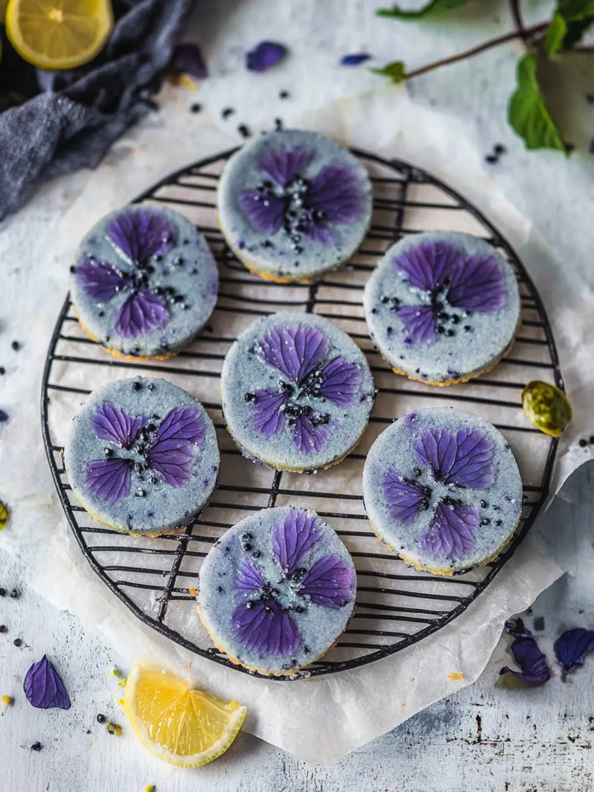 Butterfly Pea Cookies: Vibrant Treats for Any Occasion 5 Butterfly Pea Cookies