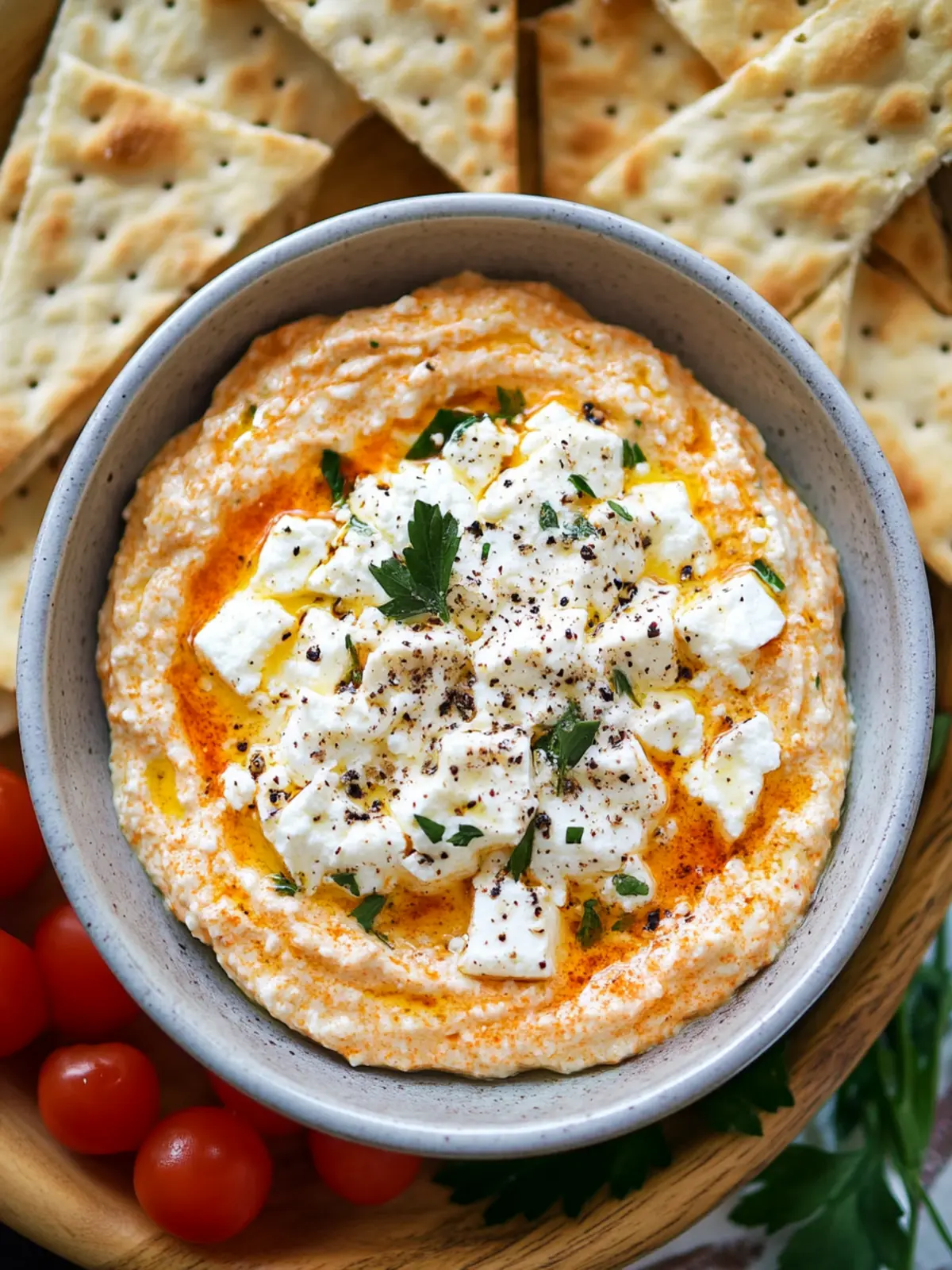 Spice Up Your Snack Time with Tirokafteri Greek Feta Dip 2 Tirokafteri (Greek Spicy Feta Dip)