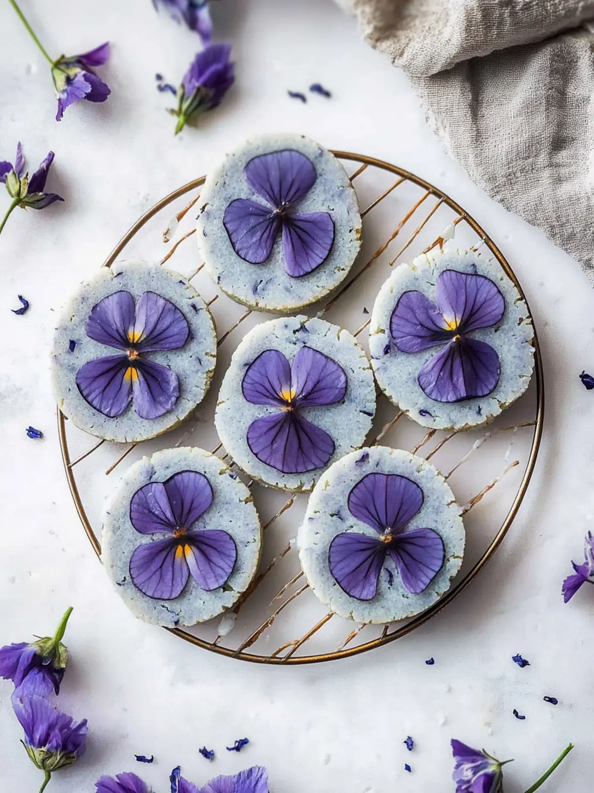 Butterfly Pea Cookies: Vibrant Treats for Any Occasion 3 Butterfly Pea Cookies