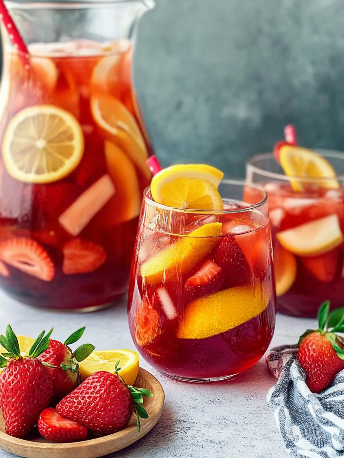 Refreshing Strawberry Sangria Recipe to Brighten Your Party 2 Strawberry Sangria