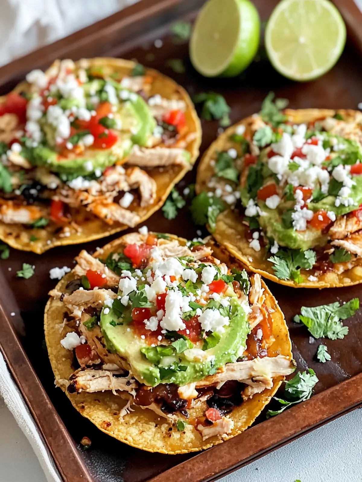 Easy Chicken Tostadas for a Fun Family Dinner Night 2 Easy Chicken Tostadas