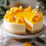 Mango Mousse Cake: Easy No-Bake Tropical Bliss at Home 2 Mango Mousse Cake