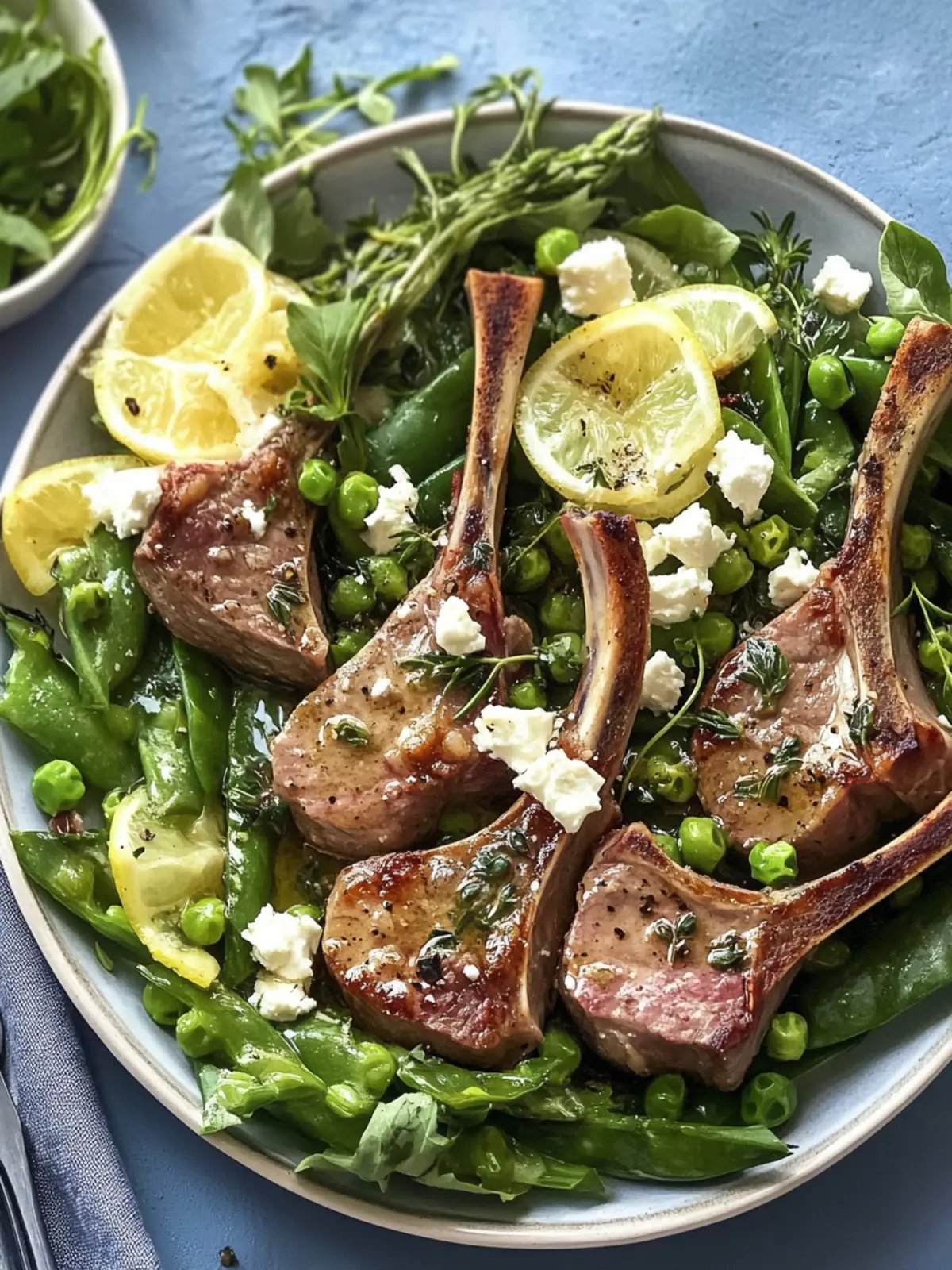 Savory Greek Lamb Chops with Lemon & Oregano Magic 5 Greek Lamb Chops