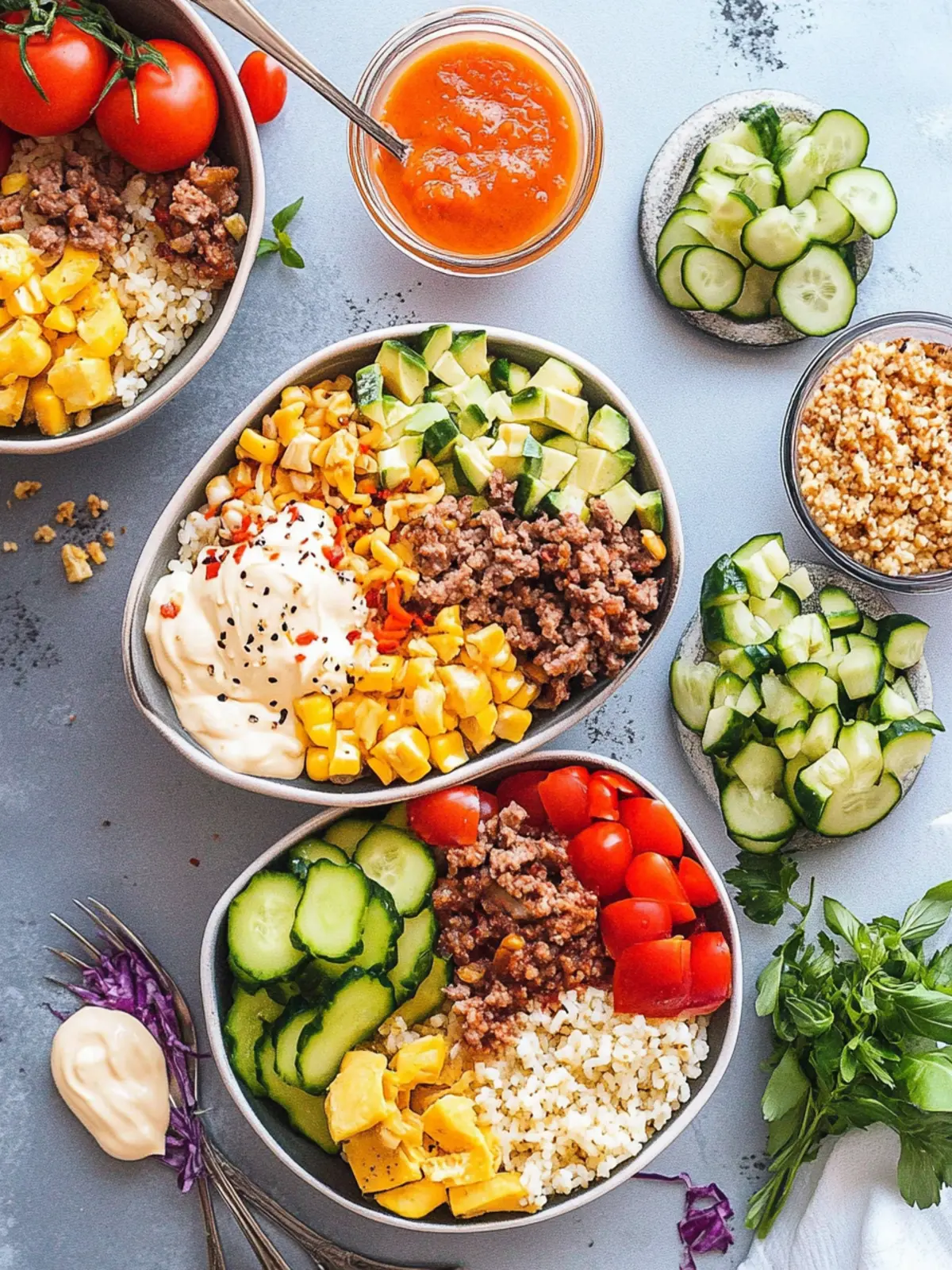 Big Mac Bowls: Your Healthier Fast Food Fix in 25 Minutes 2 Big Mac Bowls