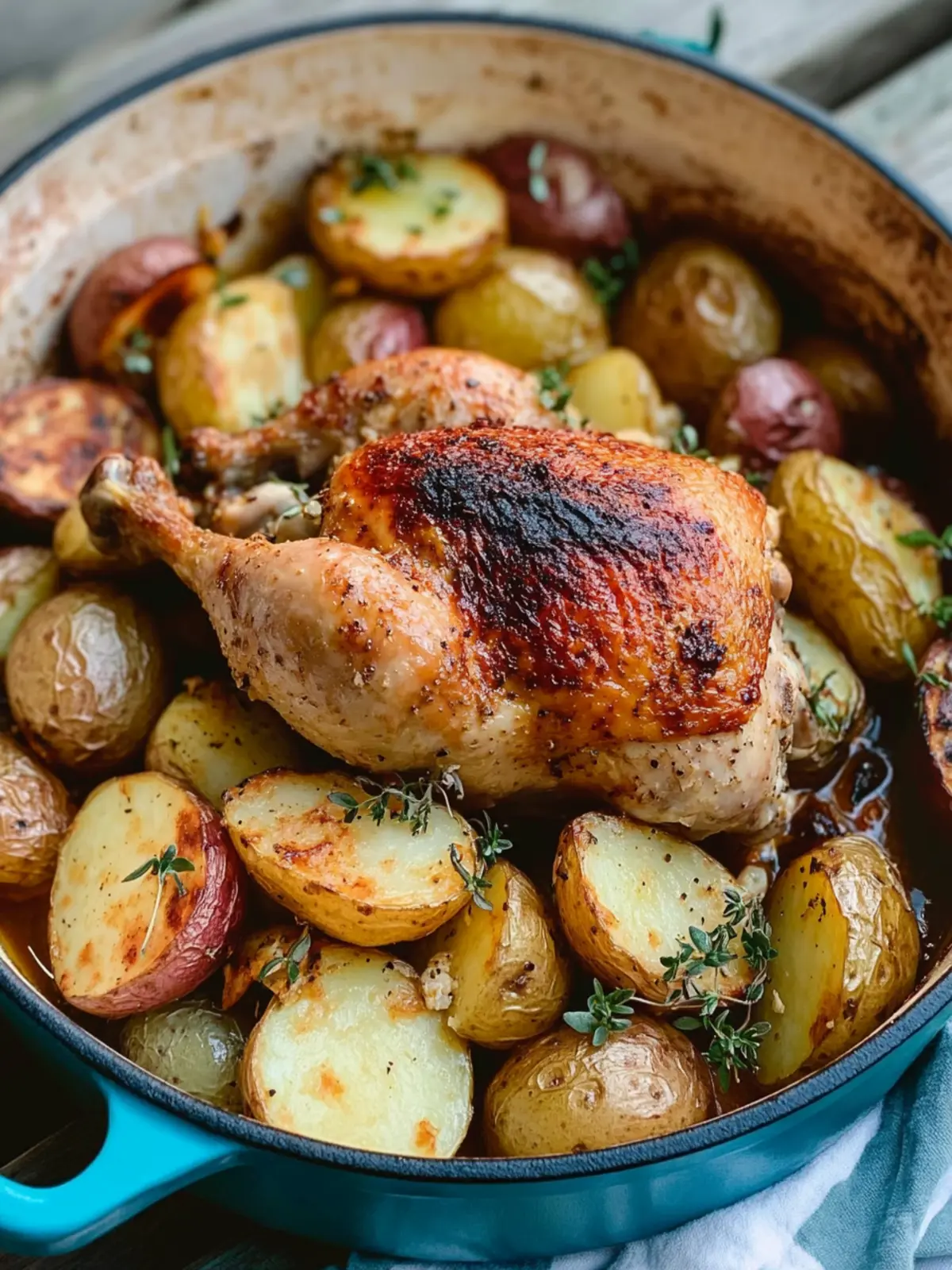 Savor Dutch Oven Chicken and Potatoes for Ultimate Comfort 2 Dutch Oven Chicken and Potatoes