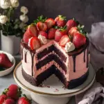 Indulge in Irresistible Strawberry Chocolate Cake Bliss 5 Strawberry Chocolate Cake