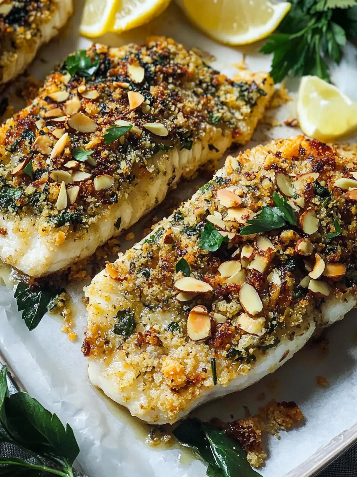Almond Crusted Fish with Herbs: A Crispy, Flavorful Delight 5 Almond Crusted Fish With Herbs