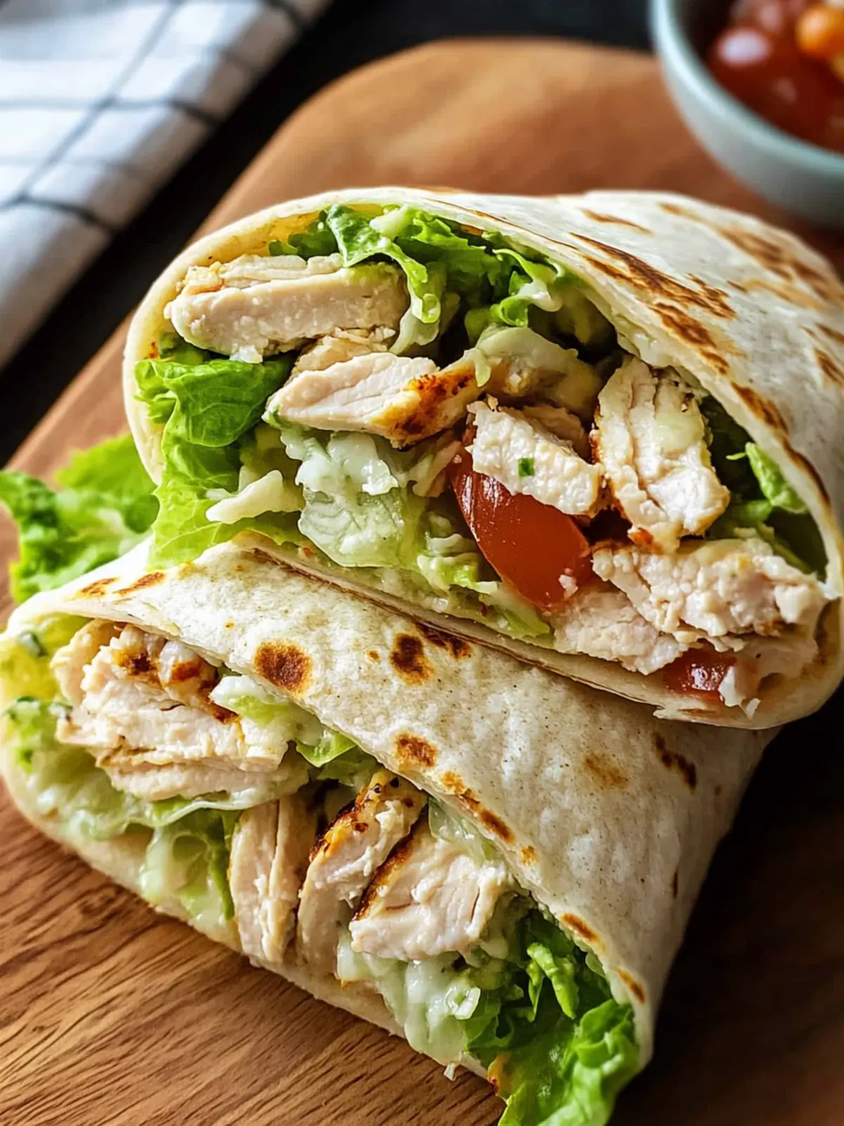 Ultimate Chicken Caesar Wraps for Busy Weeknights 4 Chicken Caesar Wrap