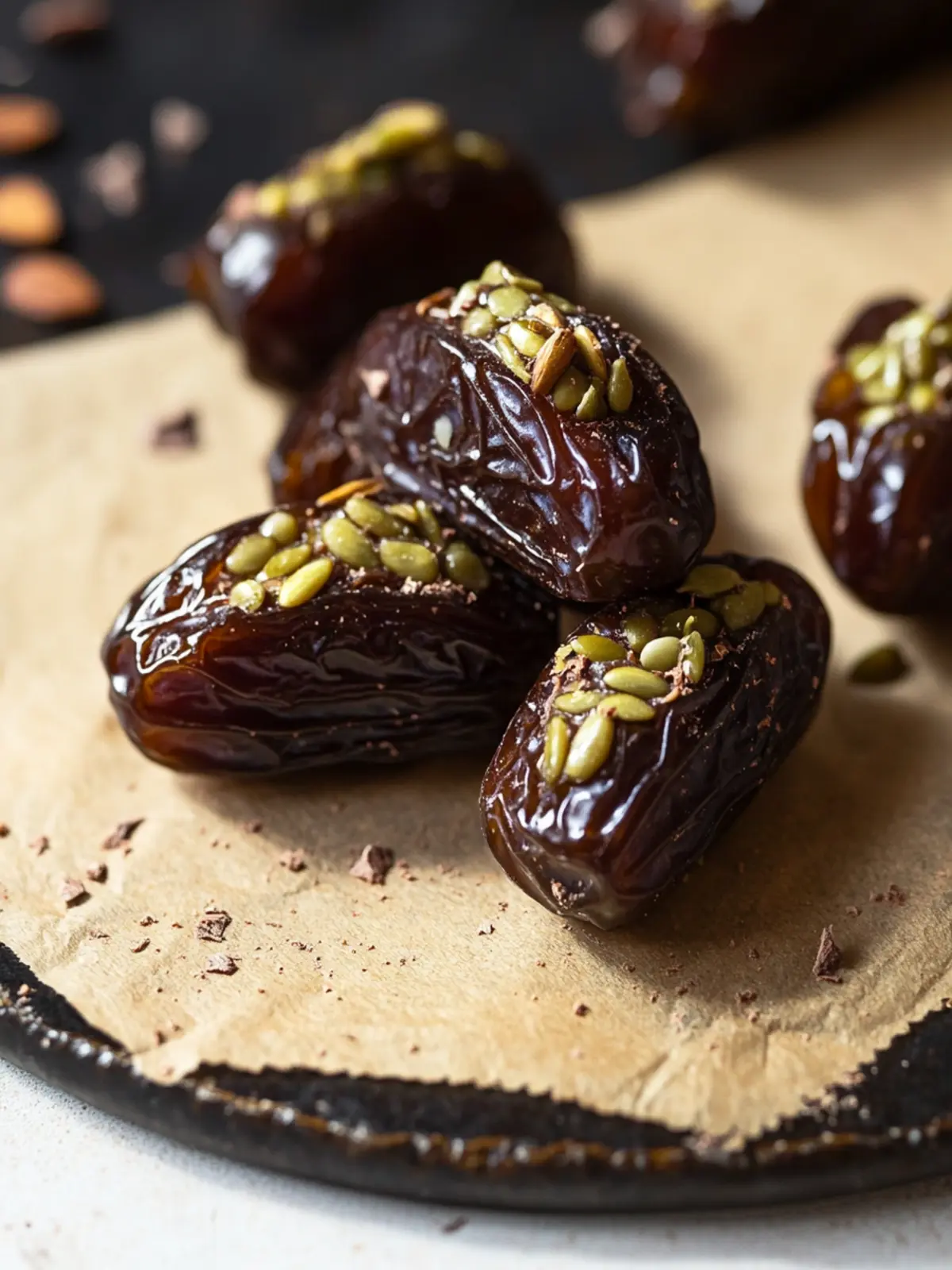 Dubai Chocolate Stuffed Dates: A Healthy Indulgence You’ll Love 3 Dubai Chocolate Stuffed Dates