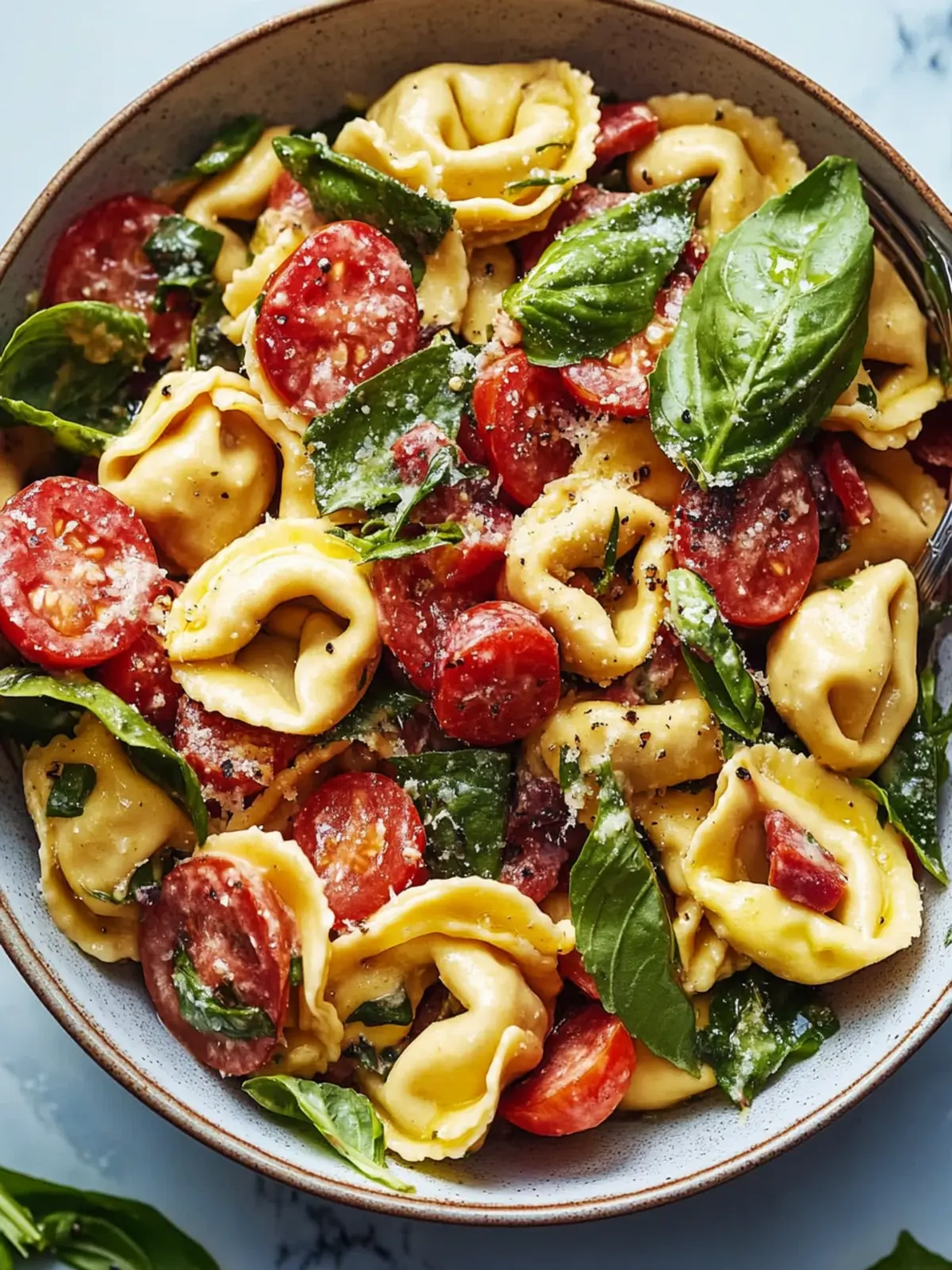 Vibrant Tuscan Tortellini Salad That Elevates Your Meal Game 2 Tuscan Tortellini Salad