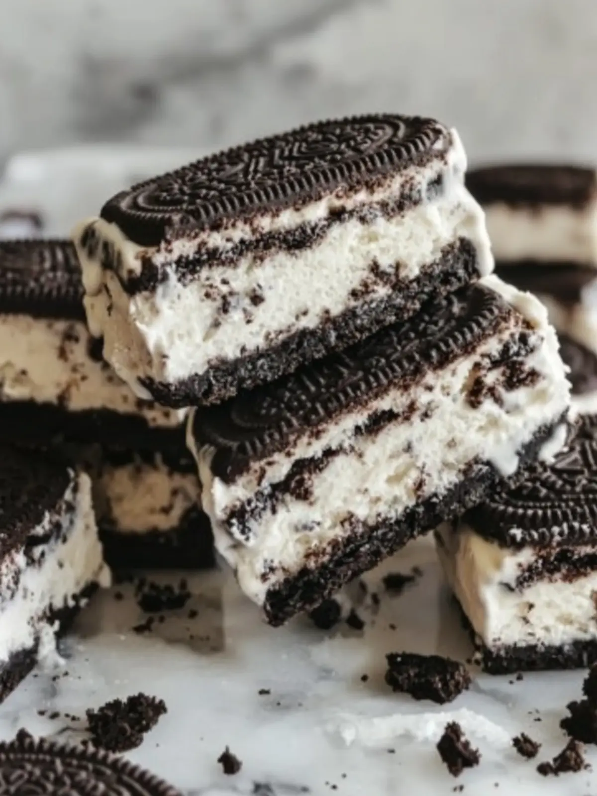 No-Churn Oreo Ice-Cream Sandwiches You’ll Love This Summer 2 No-Churn Oreo Ice-cream Sandwiches