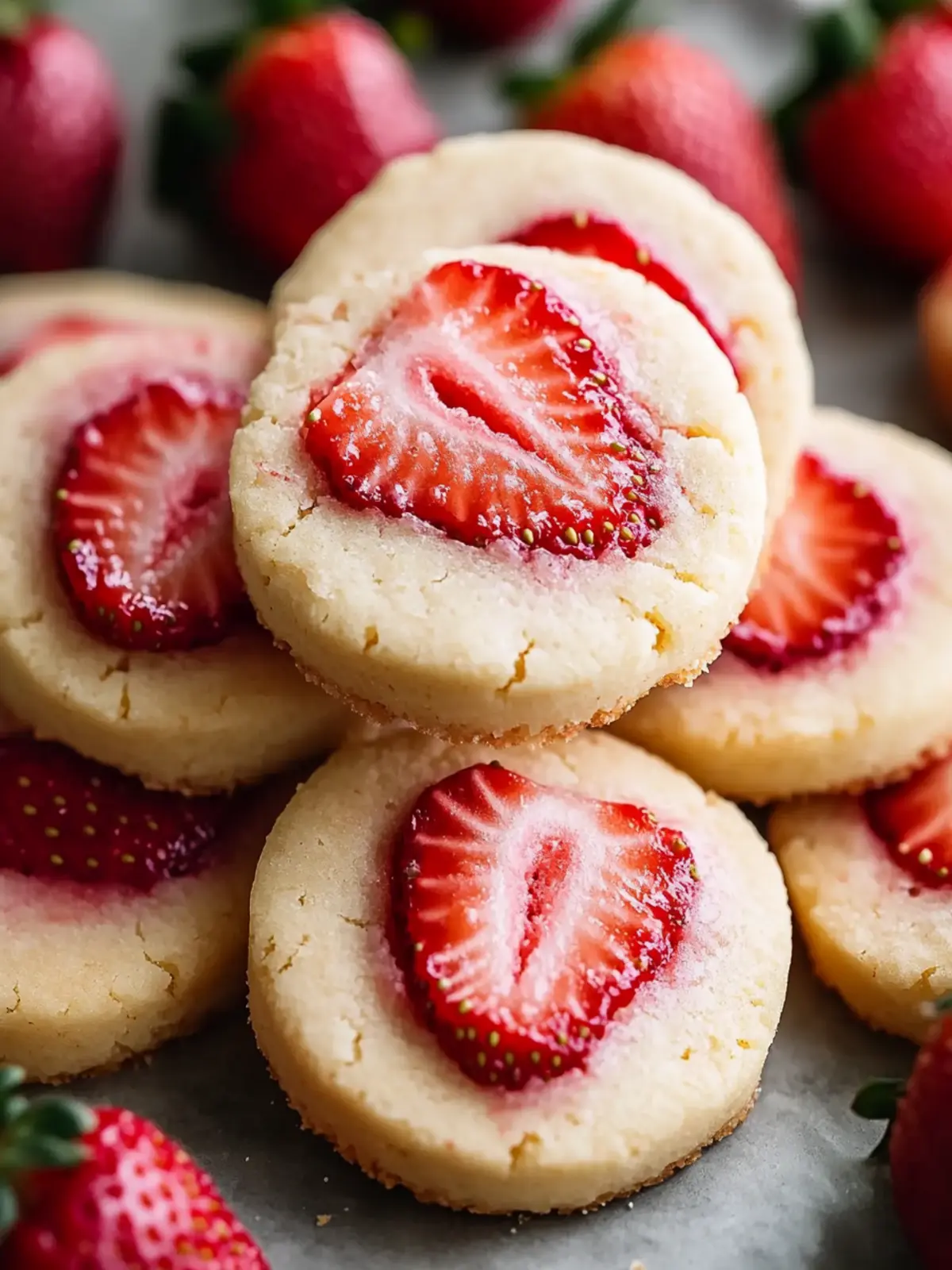 Easy Strawberry Shortbread Cookies – Your New Favorite Treat! 4 Easy Strawberry Shortbread Cookies- Deliciously Sweet Bites