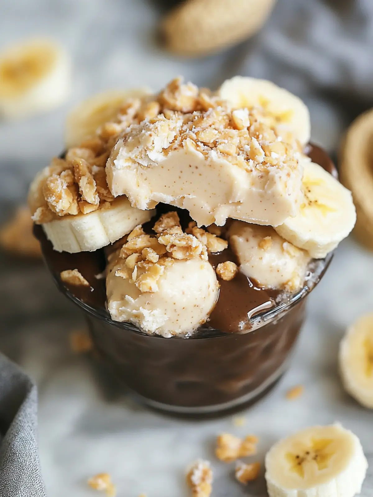 Viral Frozen Peanut Butter Banana Yogurt Clusters You’ll Love 2 Viral Frozen Peanut Butter Banana Yogurt Clusters