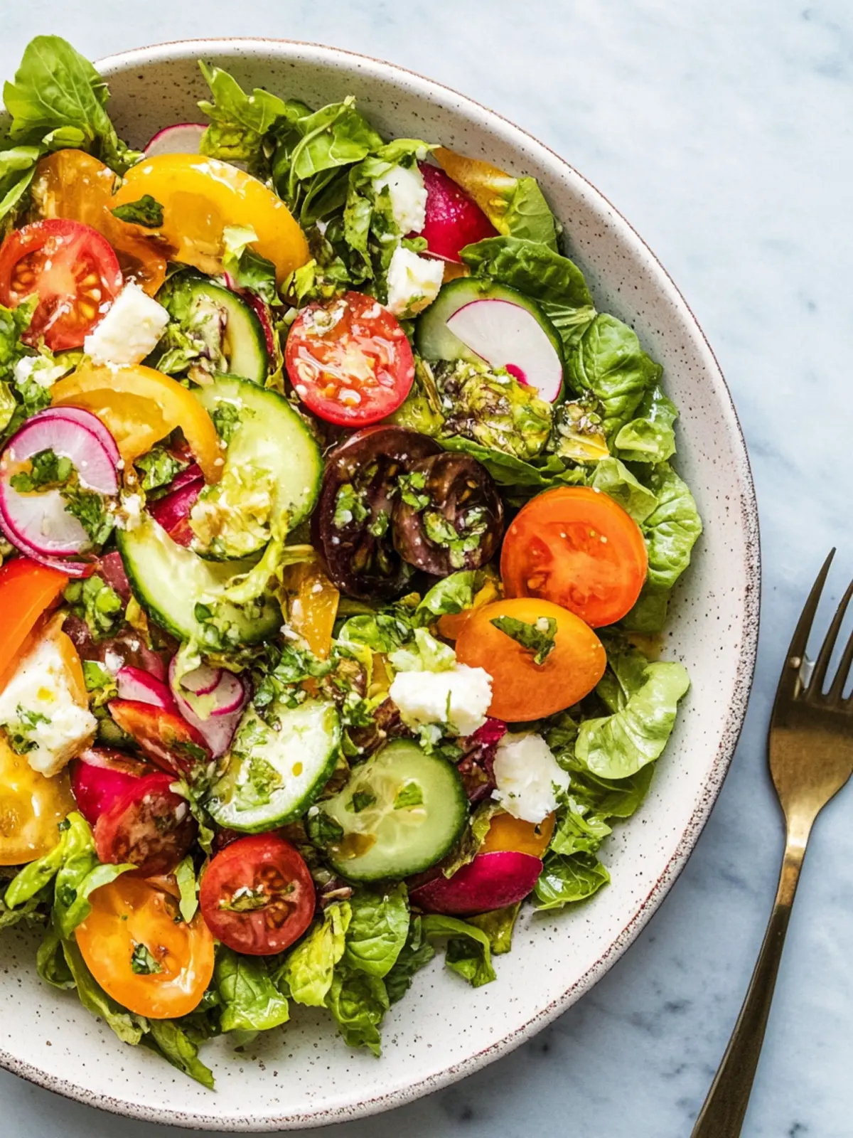 The Ultimate Summer Salad Packed with Peaches and Zingy Vinaigrette 4 The Ultimate Summer Salad