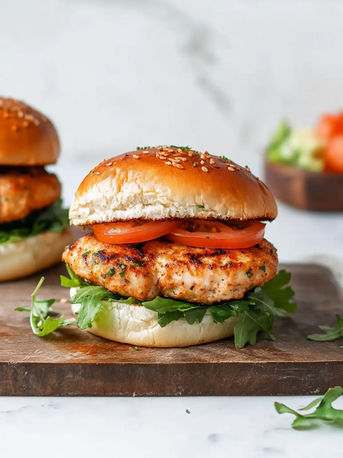 Crispy Air Fryer Chicken Burgers for a Guilt-Free Feast 4 Crispy Air Fryer Chicken Burgers