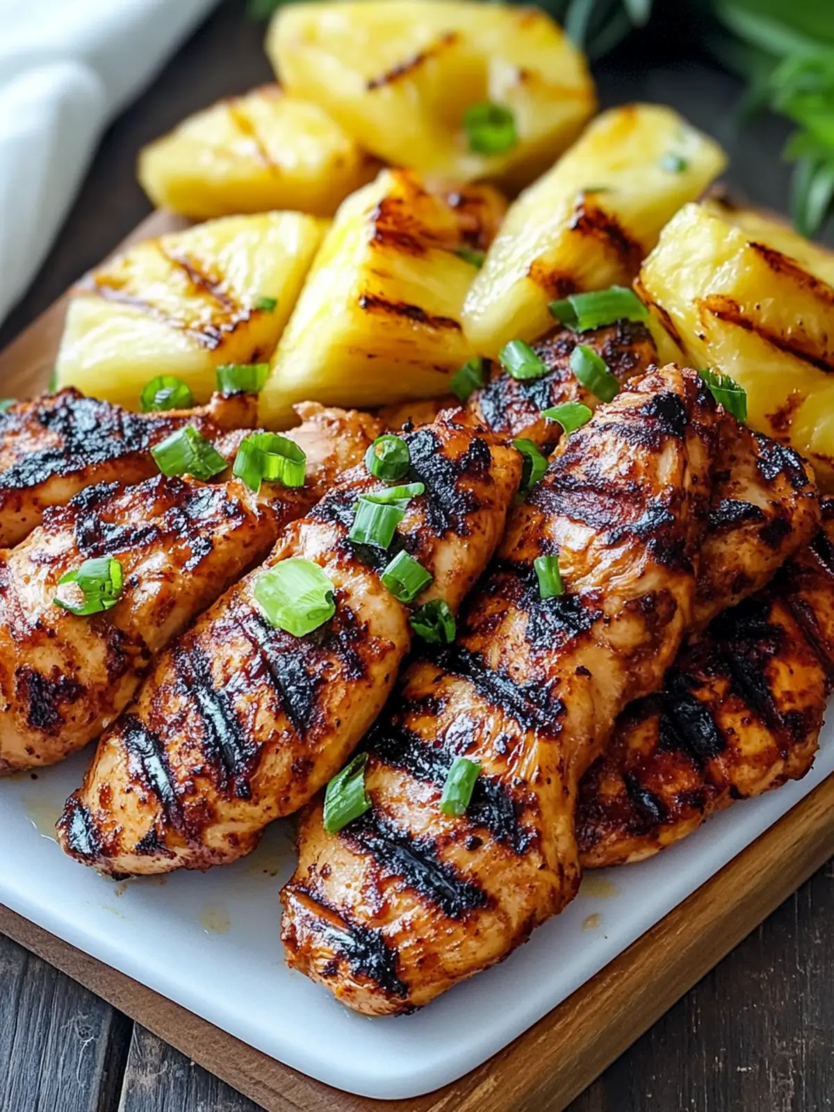 Grilled Aloha Chicken and Pineapple: A Tropical Dream Dinner 3 Grilled Aloha Chicken and Pineapple