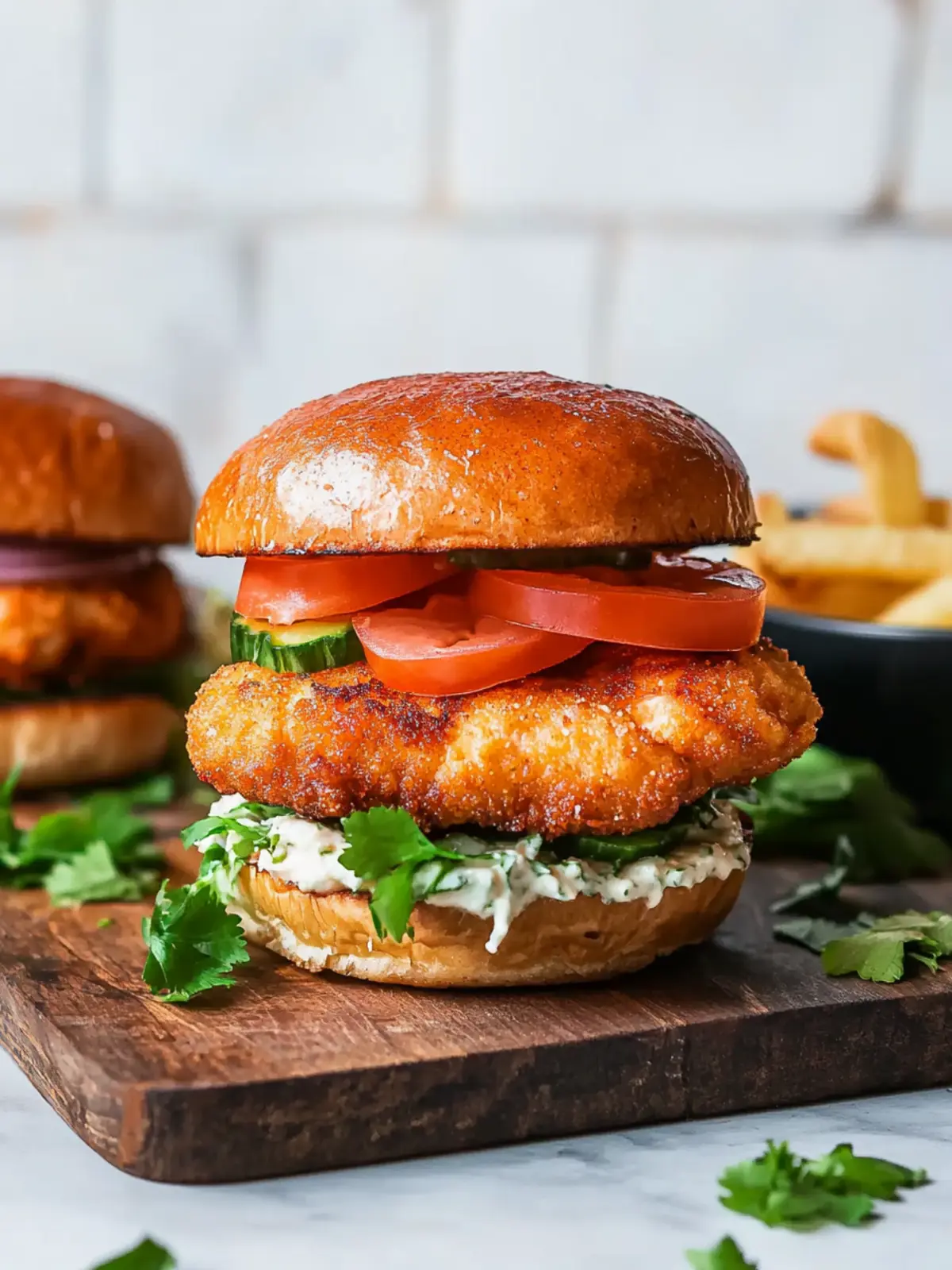 Crispy Air Fryer Chicken Burgers for a Guilt-Free Feast 5 Crispy Air Fryer Chicken Burgers