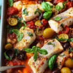 Puttanesca Fish Tray Bake for a Quick Mediterranean Feast 8 Puttanesca fish tray bake