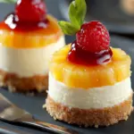 Mini Pineapple Upside-Down Cheesecake Recipe | Tropical Bliss 4 Mini Pineapple Upside-Down Cheesecake Recipe | Tropical Dessert Idea