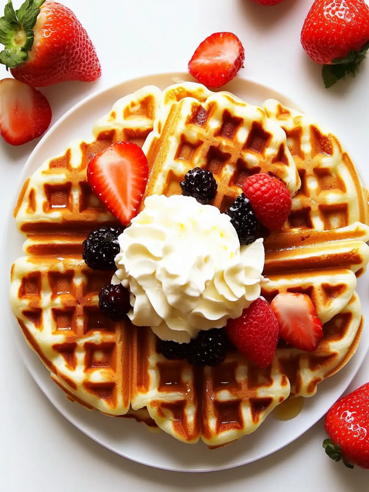 Crispy Waffles: Your Easy Homemade Breakfast Game Changer 5 Waffles