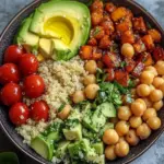 Easy Healthy Mediterranean Chickpea Quinoa Power Bowl Recipe 7 Fresh Mediterranean Chickpea and Quinoa Power Bowl Recipe Easy Healthy Meal Prep Idea