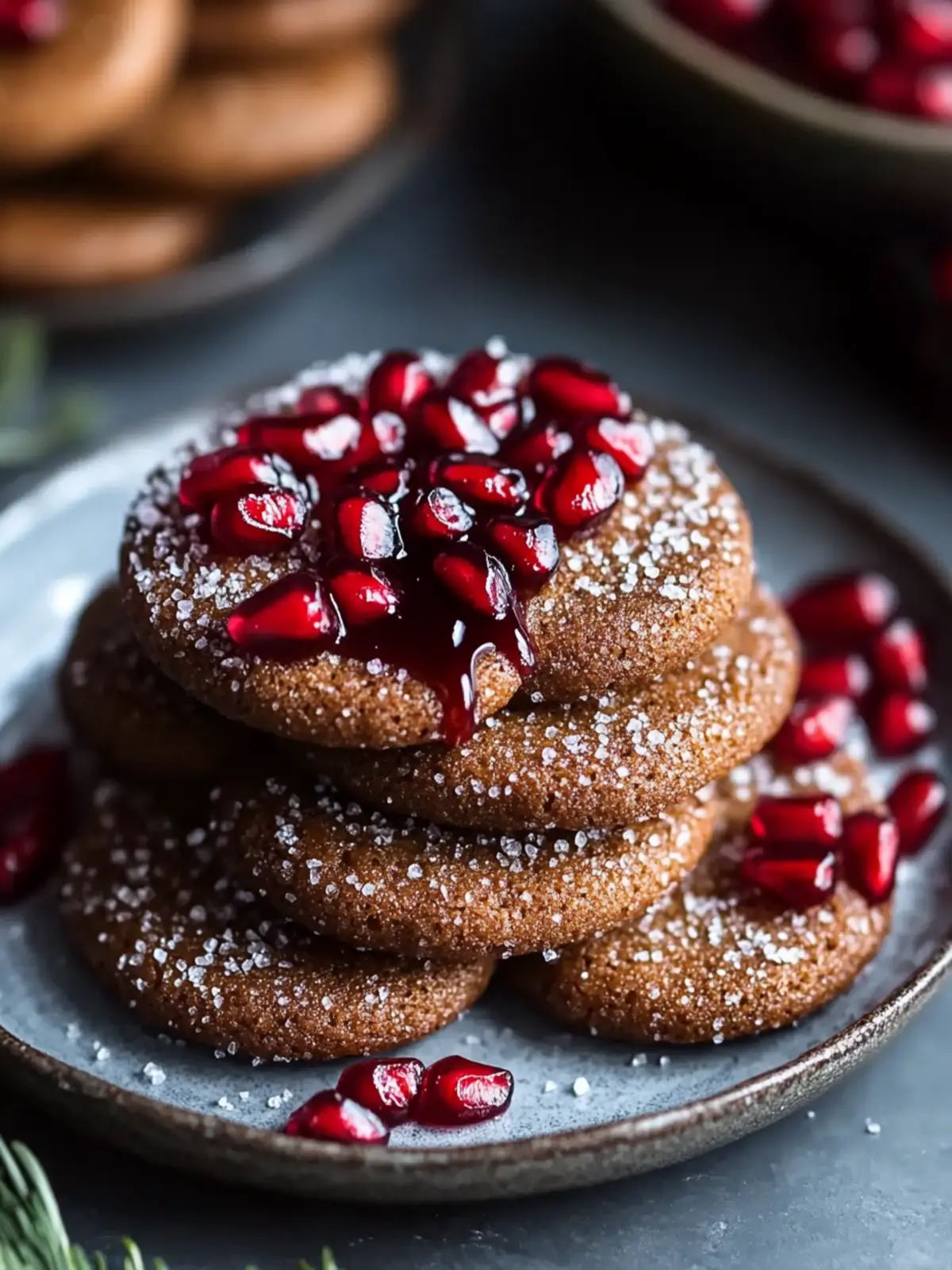 Delicious Pomegranate Glazed Ginger Snaps for Festive Joy 3 Delicious Pomegranate Glazed Ginger Snaps for a Festive Treat