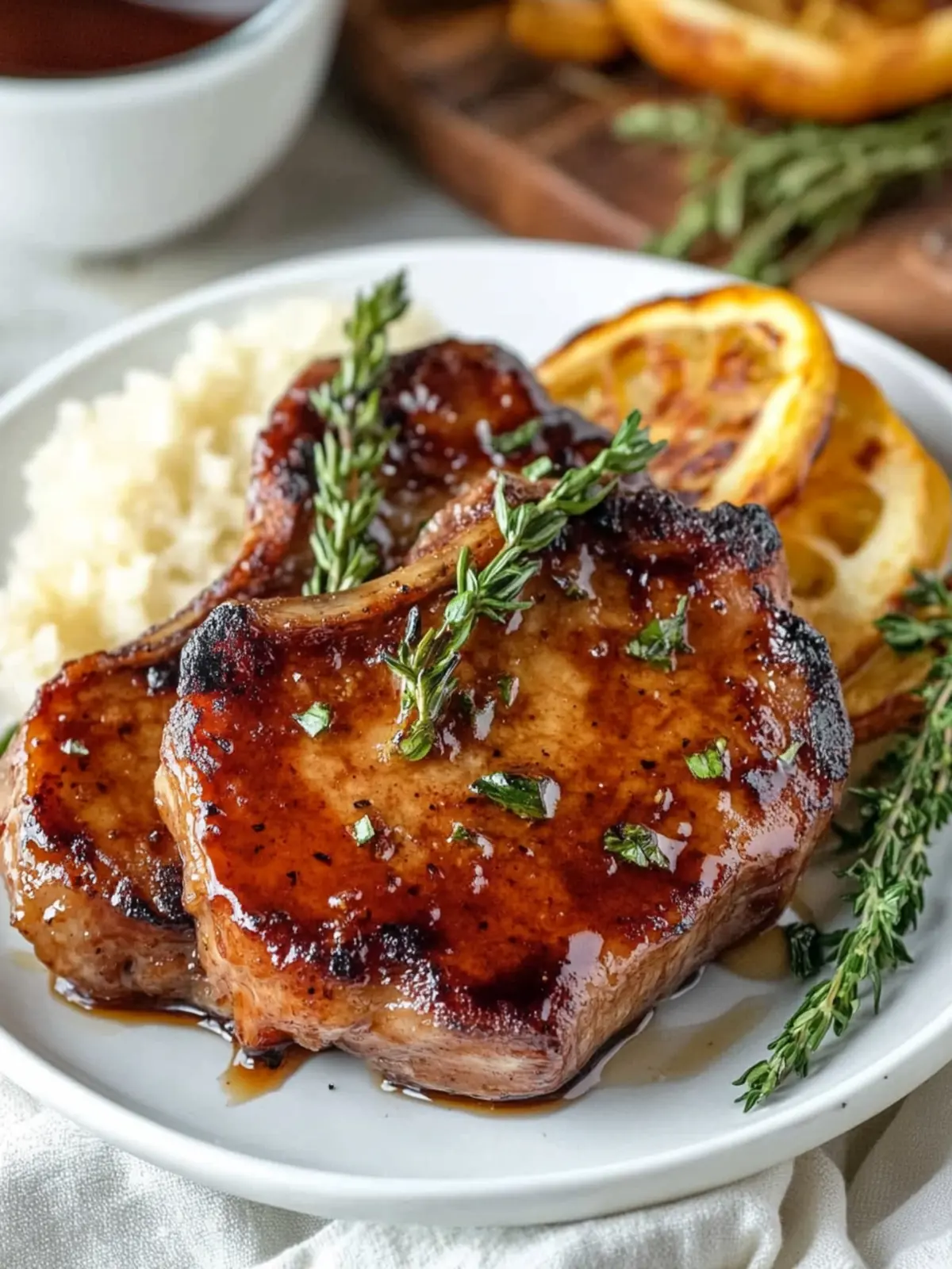 Perfect Honey Glazed Pork Chops for Your Next Family Dinner 2 Honey Glazed Pork Chops