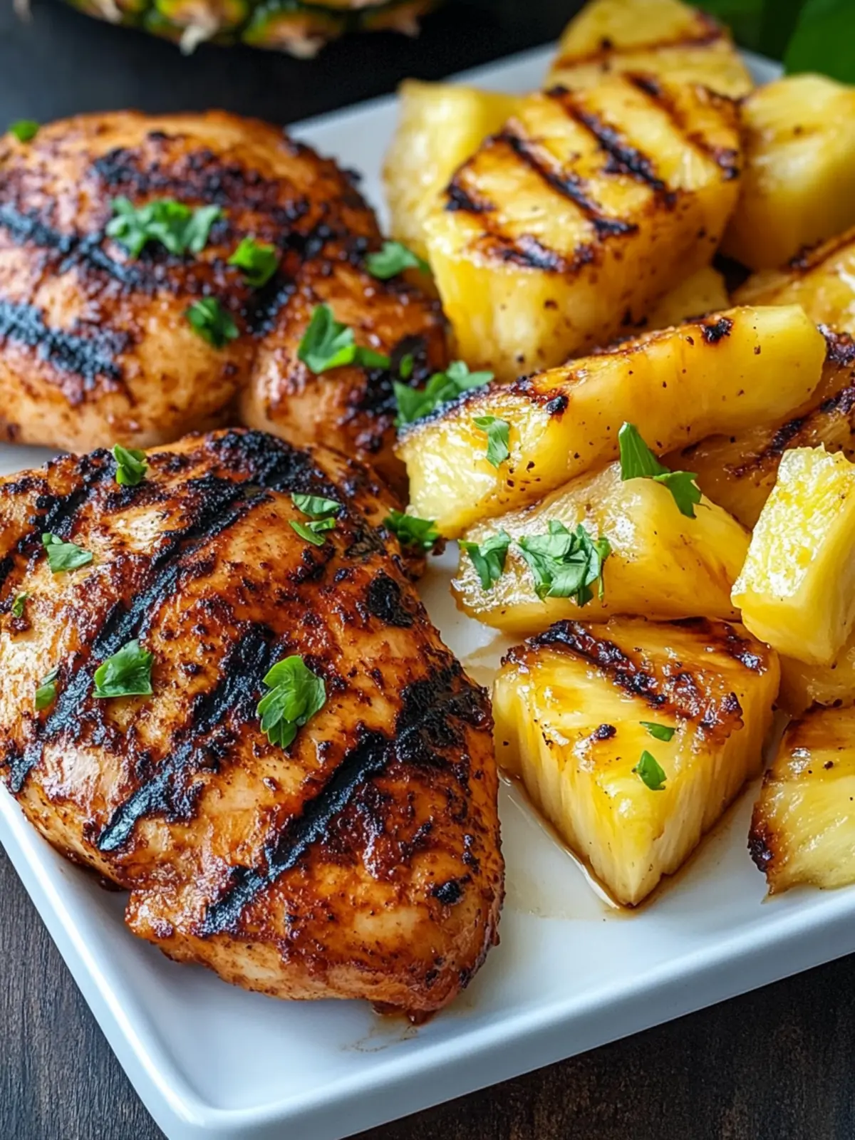 Grilled Aloha Chicken and Pineapple: A Tropical Dream Dinner 5 Grilled Aloha Chicken and Pineapple