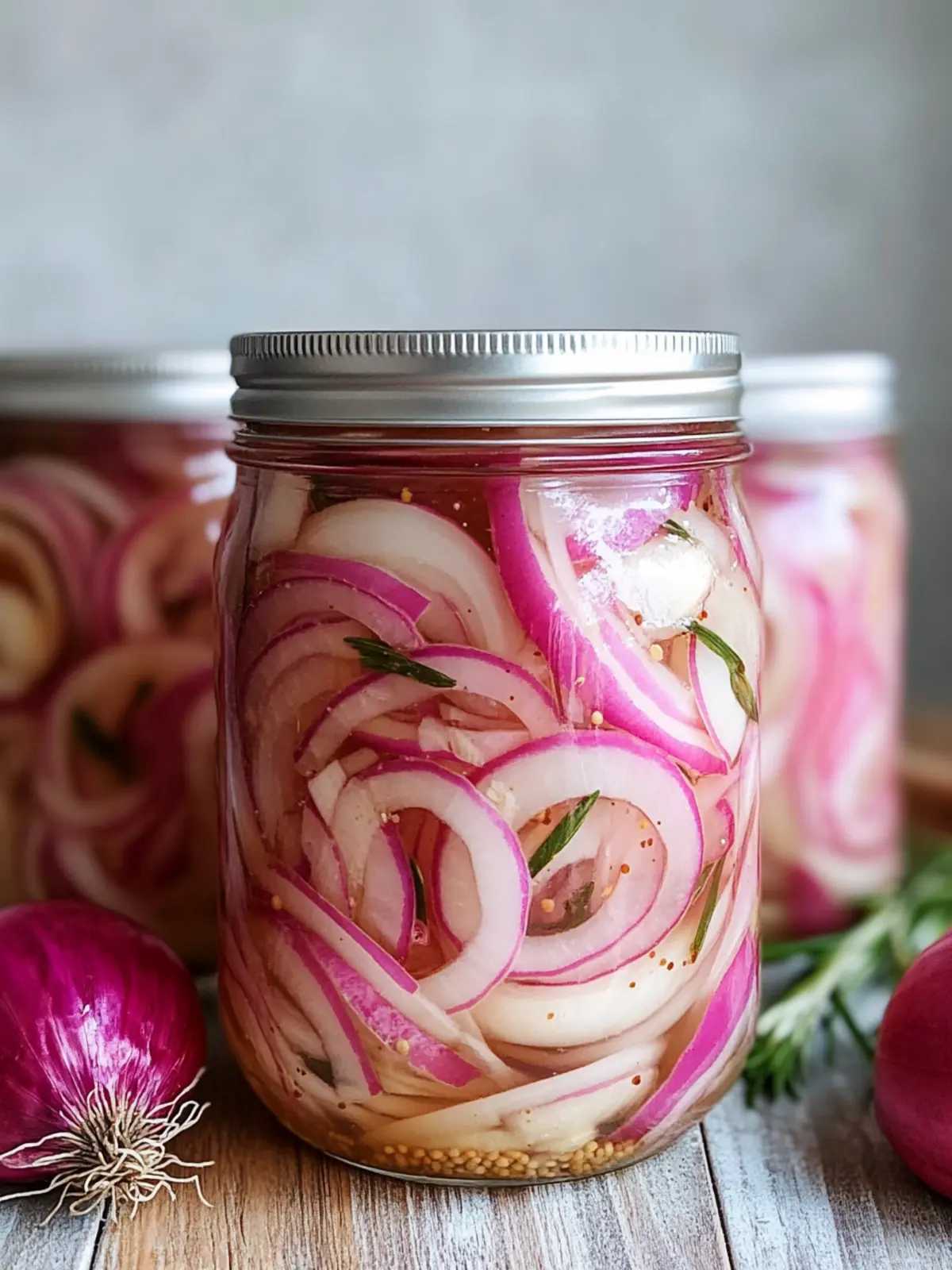 Sweet Pickled Onions: Quick, Tangy Delight for Every Meal 4 Sweet Pickled Onions