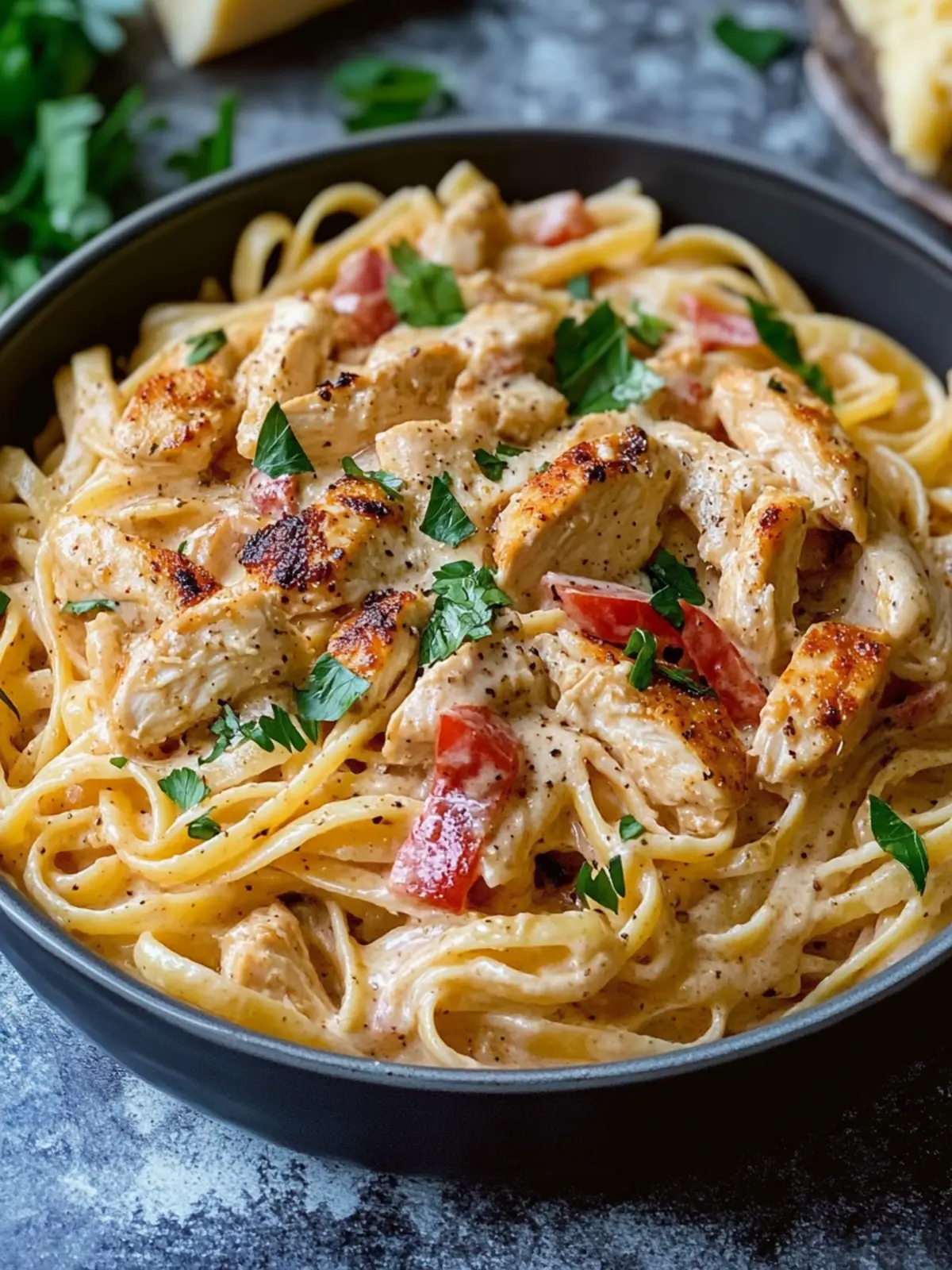 Creamy Cajun Chicken Pasta That's a Quick Family Favorite 3 Creamy Cajun Chicken Pasta