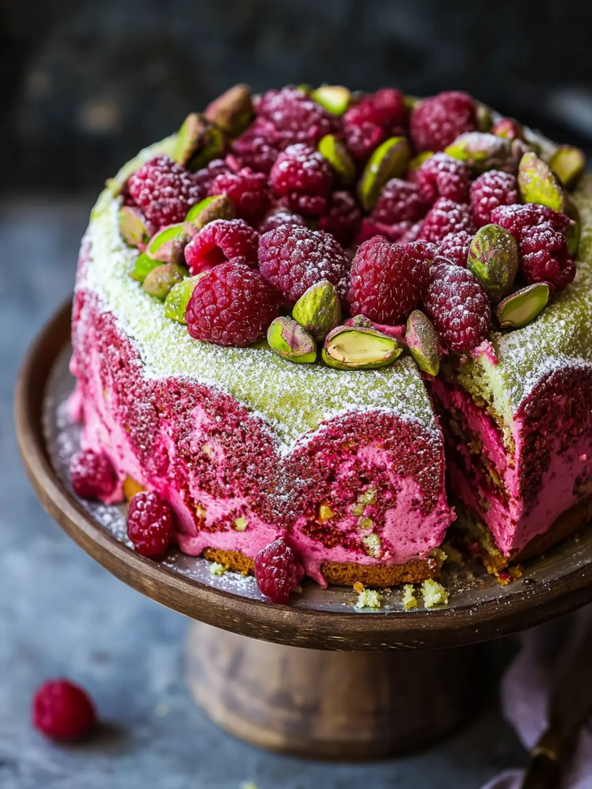 Delicious Pistachio Raspberry Cake Recipe Your Kids Will Love 5 Pistachio Raspberry Cake Recipe