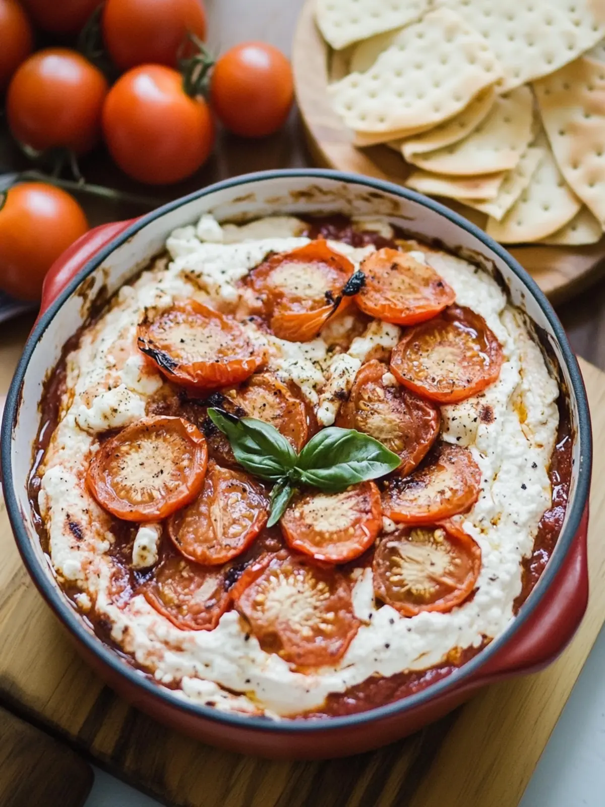 Fire Roasted Tomato Goat Cheese Dip That Dazzles at Parties 5 Fire roasted tomato goat cheese dip