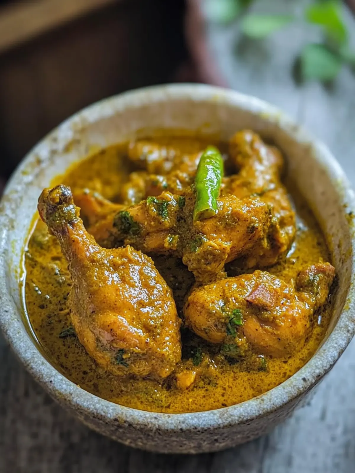 Spice Up Dinner with Shorshe Chicken Mustard Chicken Curry 2 Shorshe Chicken (Mustard Chicken Curry)